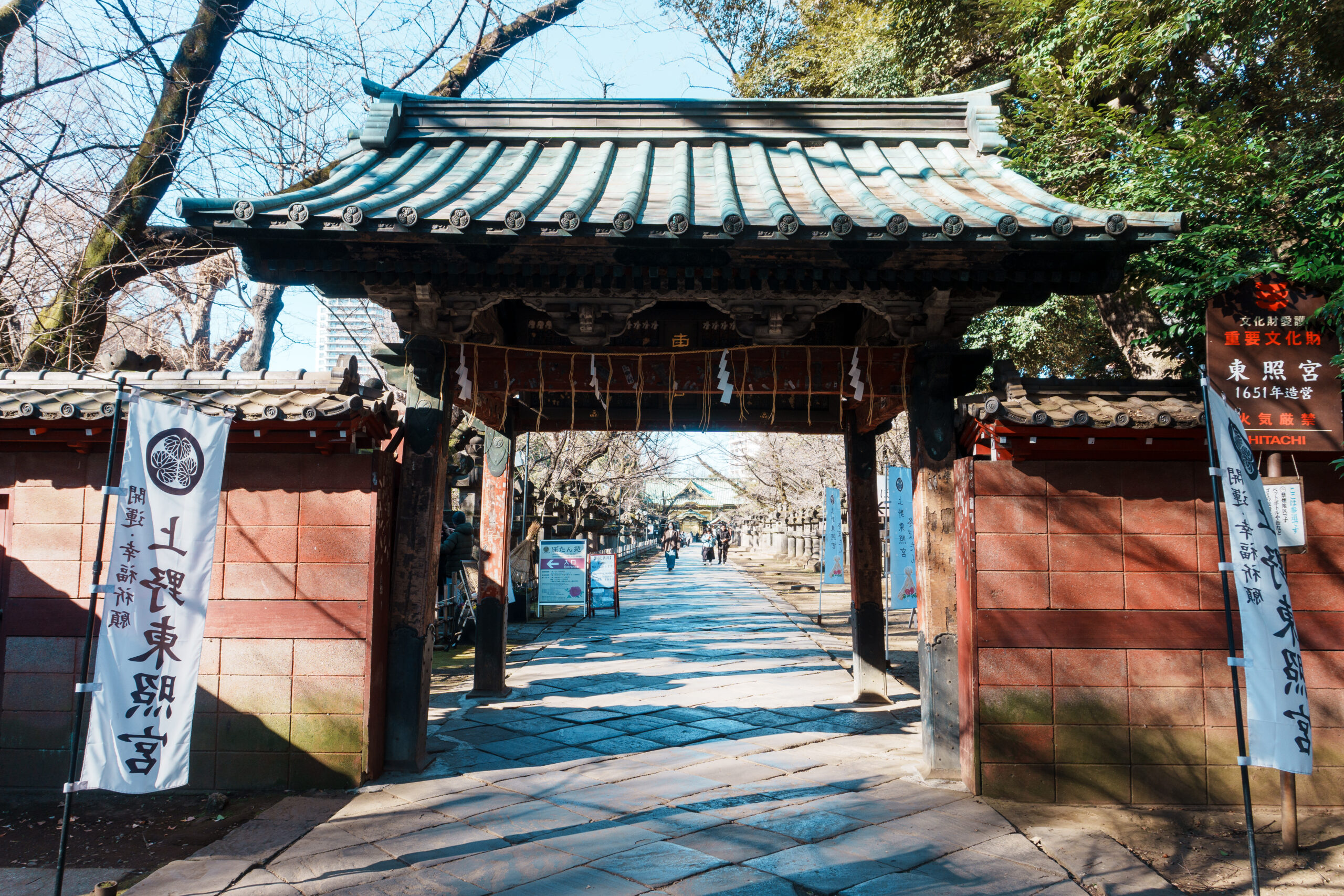 上野東照宮の門