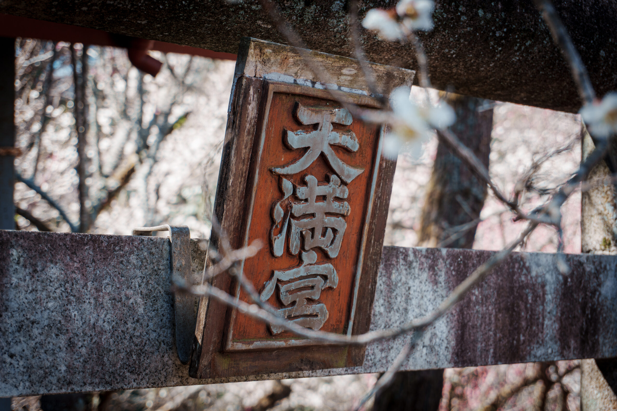 高尾天満宮の鳥居
